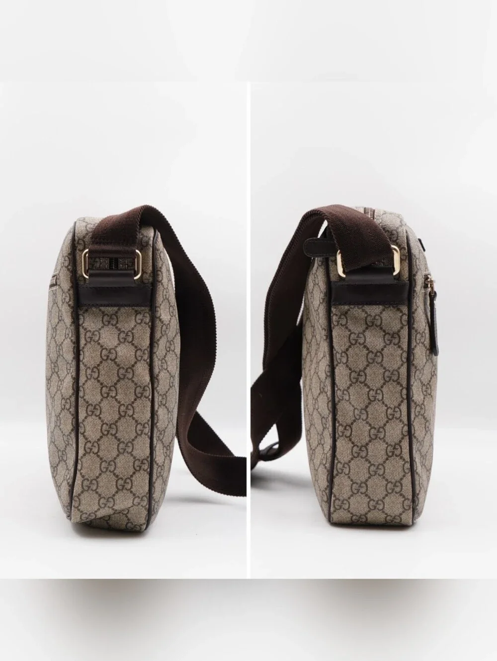 CI40 ❤️ GUCCI GG Plus Monogram Messenger Bag